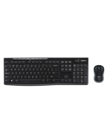 Безжичен комплект клавиатура и мишка Logitech Wireless Combo MK270 US-Layout - 920-004509