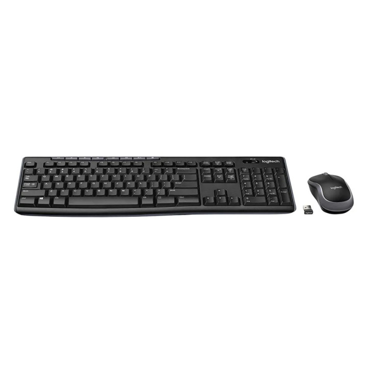 Безжичен комплект клавиатура и мишка Logitech Wireless Combo MK270 US-Layout - 920-004509