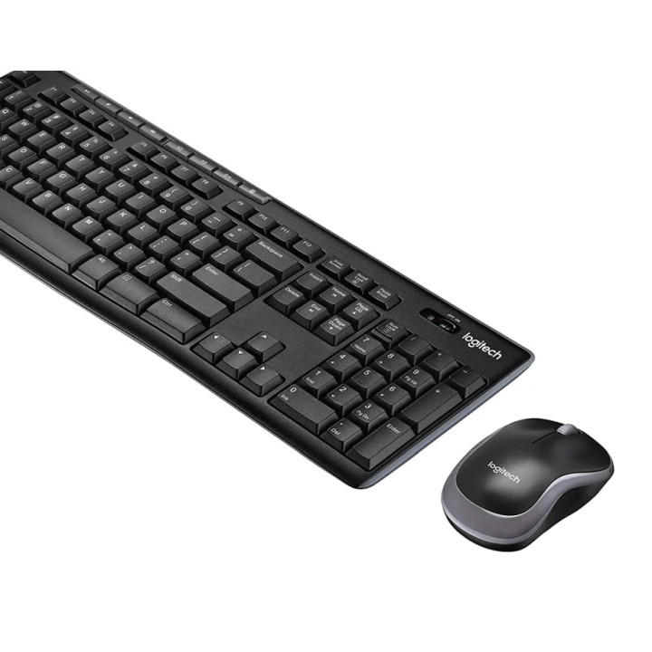 Безжичен комплект клавиатура и мишка Logitech Wireless Combo MK270 US-Layout - 920-004509