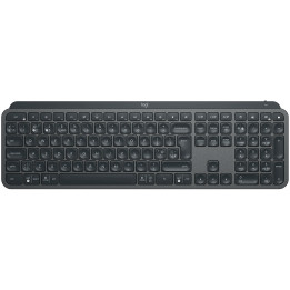 Bluetooth клавиатура Logitech MX Keys, Illuminated, Graphite, US INT'L - B2B - 920-010251