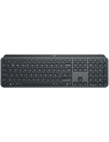 Bluetooth клавиатура Logitech MX Keys, Illuminated, Graphite, US INT'L - B2B - 920-010251