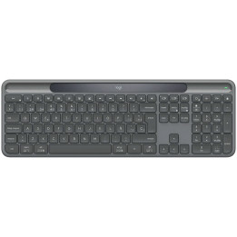Bluetooth клавиатура Logitech Slim Solar  for Business, Graphite , US INT'L, 2.4GHZ/BT, INTNL-973,UNIV - 920-013779