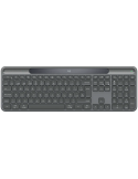 Bluetooth клавиатура Logitech Slim Solar  for Business, Graphite , US INT'L, 2.4GHZ/BT, INTNL-973,UNIV - 920-013779