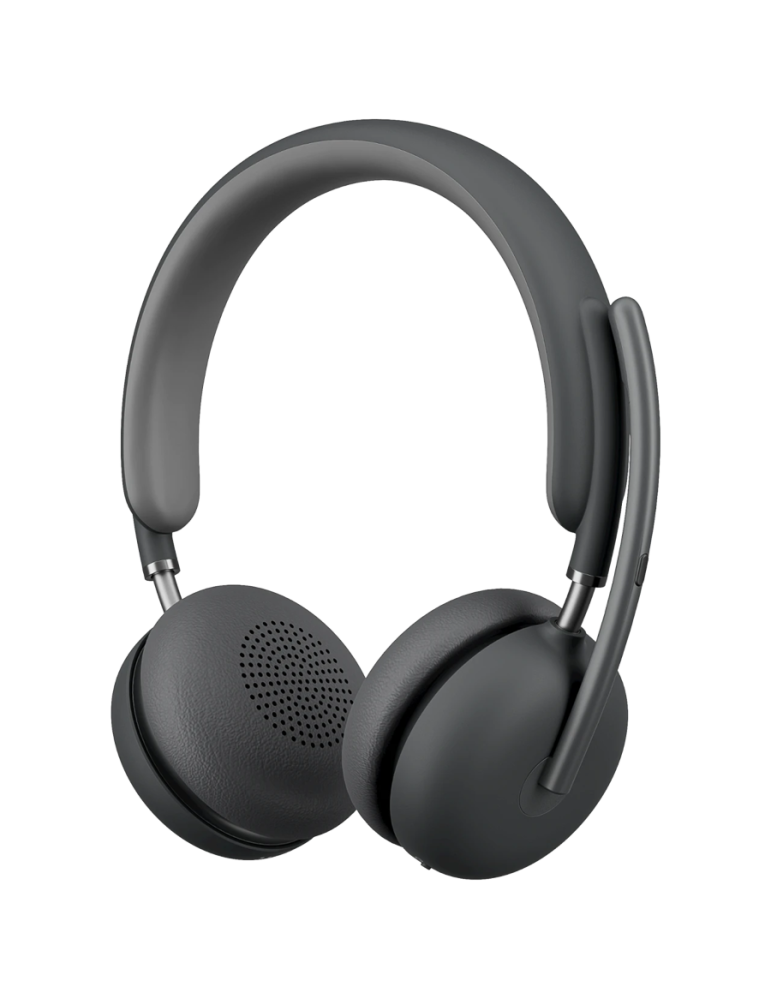 Bluetooth слушалки Logitech Zone Wireless 2 Headset Teams (native Bluetooth), Graphite, TEAMS, EMEA-914 - 981-001436