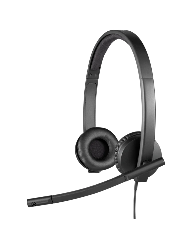 Слушалки Logitech H570e (Teams version) headset, BLACK, EMEA28-935, USB-A - 981-001430