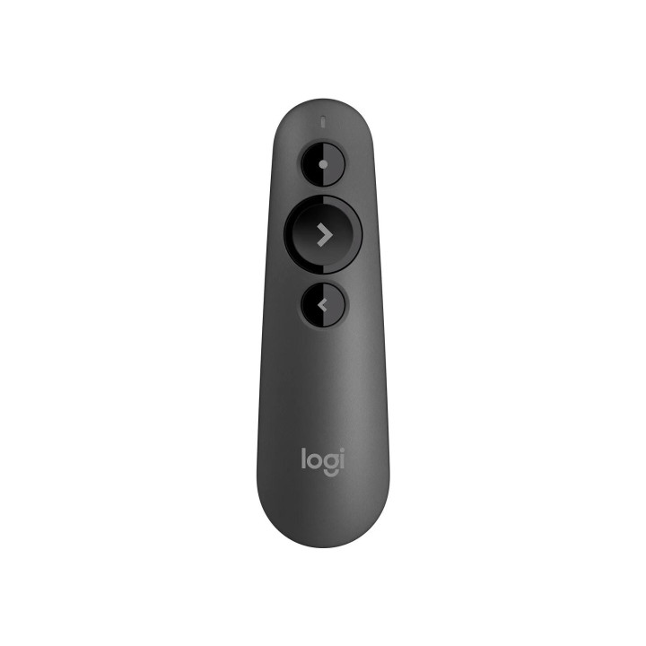 Bluetooth презентер Logitech R500s, Bluetooth/ 2.4 GHz Wireless, Черен - 910-005843
