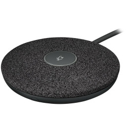 Микрофон за видео конферентна връзка Logitech Rally Mic Pod Accessory, Rally Bar Rally Bar Mini Compatible, Mute Button, Graphite - 989-000430