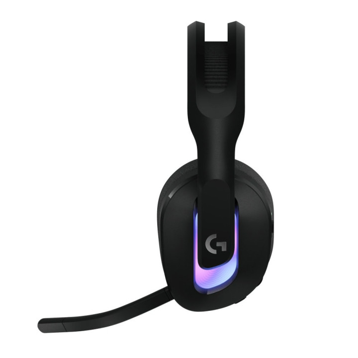 Безжични геймърски слушалки Logitech G522 Lightspeed Wireless RGB, Микрофон, Черни - 981-001544