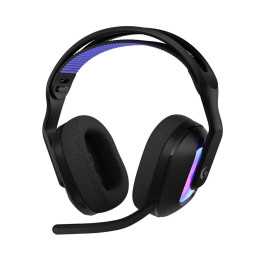 Безжични геймърски слушалки Logitech G522 Lightspeed Wireless RGB, Микрофон, Черни - 981-001544