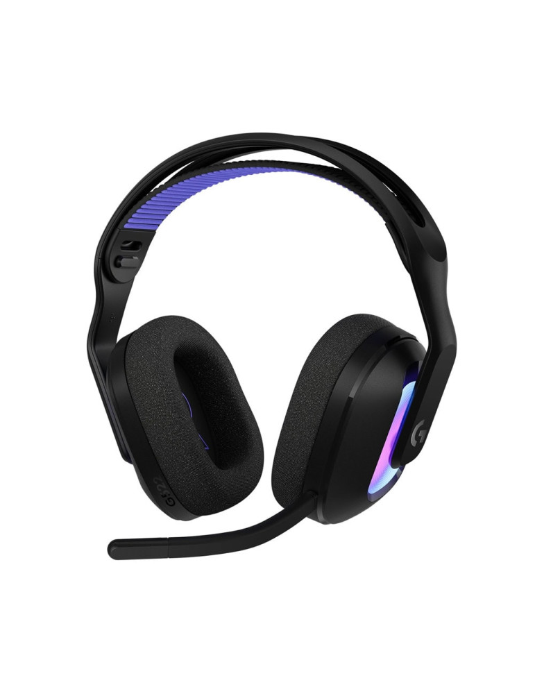 Безжични геймърски слушалки Logitech G522 Lightspeed Wireless RGB, Микрофон, Черни - 981-001544