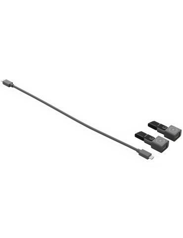 Съединител за кабел за микрофон Logitech Rally Mic Pod Cat Coupler, Graphite - WW-9006 - 952-000181