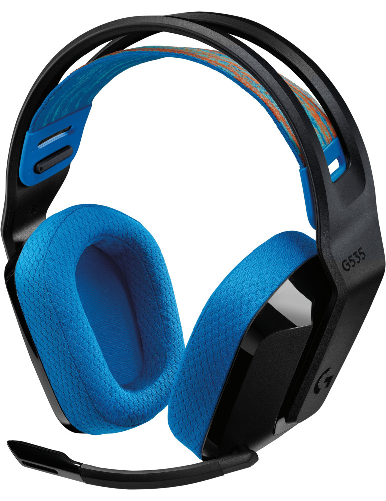 Безжични геймърски слушалки Logitech G535 Lightspeed Wireless за PC и PS5 - 939-002219