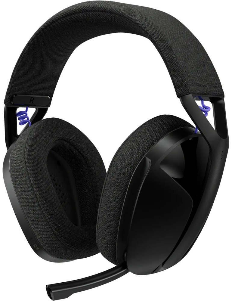 Безжични геймърски слушалки Logitech G321 Lightspeed, Микрофон, Черни - 981-001563