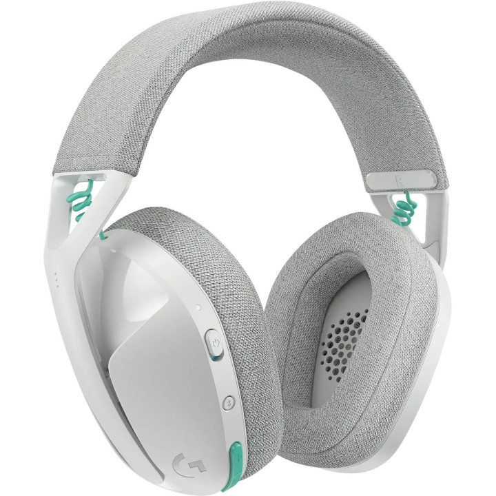 Безжични геймърски слушалки Logitech G321 Lightspeed, Микрофон, Бели - 981-001569