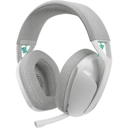 Безжични геймърски слушалки Logitech G321 Lightspeed, Микрофон, Бели - 981-001569