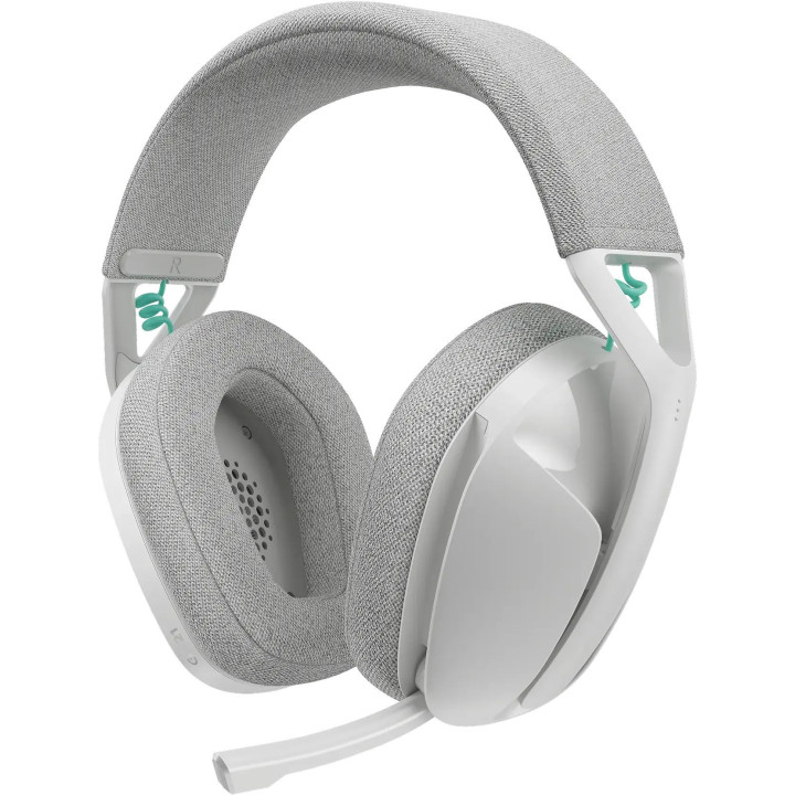 Безжични геймърски слушалки Logitech G321 Lightspeed, Микрофон, Бели - 981-001569
