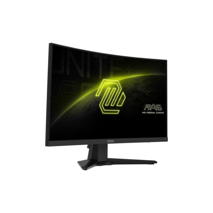 Монитор MSI MAG 244C, 23.6”, 1920 x 1080, VA FHD Anti-glare, 1ms(MPRT), 180Hz, Adaptive-Sync, HDMI 2.0b (FHD@180Hz), DP 1.2a (HBR2), Headphone-out - 9S6-3BB31H-027