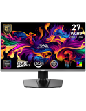 Монитор MSI MAG 272QP QD-OLED X50, 26.5" 500Hz, WQHD (2560x1440) 16:9, QD-OLED, 0.03ms, 300nits, 1500000:1, 178/178, AMD FreeSync Premium Pro, Adjustable Stand, DP, 2x HDMI, Type-C, Headphone out - MAG_272QP_QD-OLED_X50
