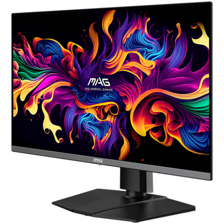 Монитор MSI MAG 272QP QD-OLED X50, 26.5" 500Hz, WQHD (2560x1440) 16:9, QD-OLED, 0.03ms, 300nits, 1500000:1, 178/178, AMD FreeSync Premium Pro, Adjustable Stand, DP, 2x HDMI, Type-C, Headphone out - MAG_272QP_QD-OLED_X50