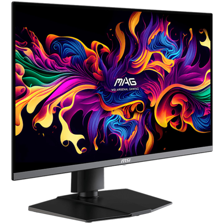 Монитор MSI MAG 272QP QD-OLED X50, 26.5" 500Hz, WQHD (2560x1440) 16:9, QD-OLED, 0.03ms, 300nits, 1500000:1, 178/178, AMD FreeSync Premium Pro, Adjustable Stand, DP, 2x HDMI, Type-C, Headphone out - MAG_272QP_QD-OLED_X50