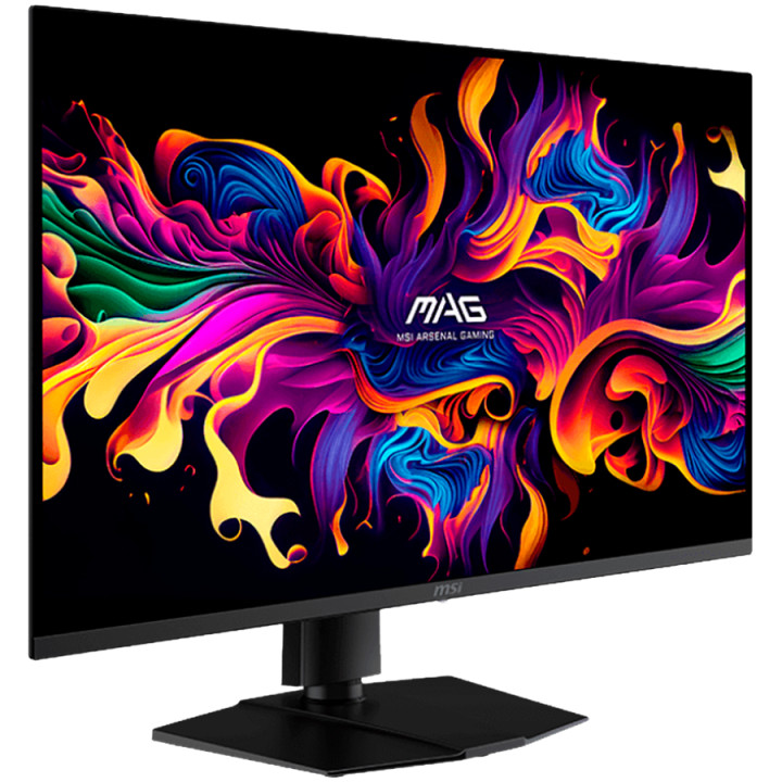 Монитор MSI MAG 322UP QD-OLED E16, 31.5" 165Hz, UHD (3840x2160) 16:9, QD-OLED Anti-Reflection, 0.03ms, 250nits, 1500000:1, 178/178, G-SYNC Compatible, DisplayHDR True Black 400, Adjustable Stand, DP, 2x HDMI, 1xType-C, 1xHeadphone out, 3Y - MAG_322UP_QD-O