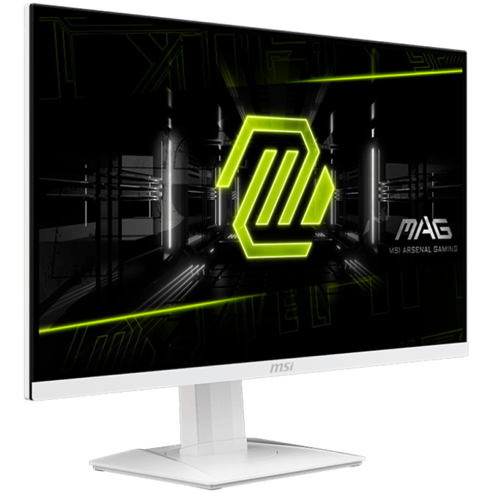 Монитор MSI MAG 274QRFW, 27" 180Hz, WQHD (2560x1440) 16:9, Rapid IPS Anti-glare, 1ms, 400nits, 1000:1, 178/178, AMD FreeSync, DisplayHDR 400, Adjustable Stand, DP, 2x HDMI, Headphone out, White - MAG_274QRFW