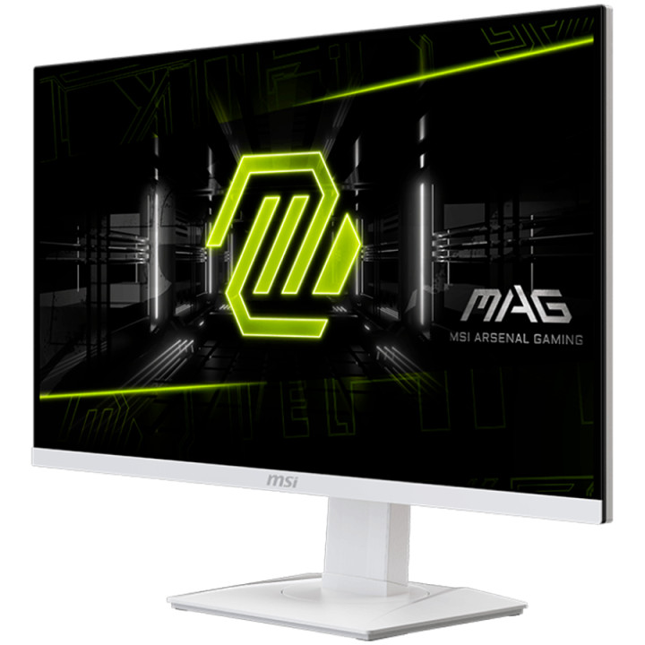 Монитор MSI MAG 274QRFW, 27" 180Hz, WQHD (2560x1440) 16:9, Rapid IPS Anti-glare, 1ms, 400nits, 1000:1, 178/178, AMD FreeSync, DisplayHDR 400, Adjustable Stand, DP, 2x HDMI, Headphone out, White - MAG_274QRFW