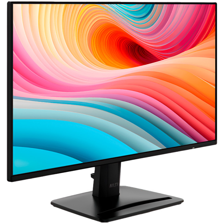 Монитор MSI PRO MP242A E2, 23.8" 120Hz, FHD (1920x1080) 16:9, IPS Anti-glare, 1ms/4ms, 300nits, 1500:1, 178/178, Adaptive-Sync, Tilt, Speakers, D-Sub(VGA), HDMI, DP, Headphone-out - PRO_MP242A_E2