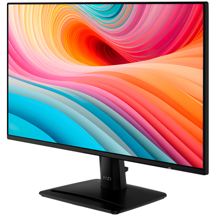 Монитор MSI PRO MP242A E2, 23.8" 120Hz, FHD (1920x1080) 16:9, IPS Anti-glare, 1ms/4ms, 300nits, 1500:1, 178/178, Adaptive-Sync, Tilt, Speakers, D-Sub(VGA), HDMI, DP, Headphone-out - PRO_MP242A_E2