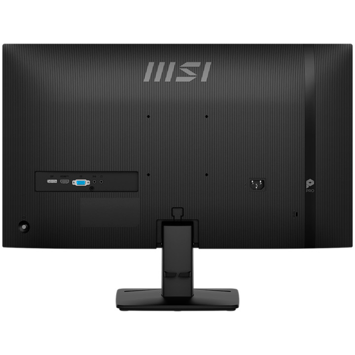 Монитор MSI PRO MP275 E2, 27" 120Hz, FHD (1920x1080) 16:9, IPS Anti-glare, 1ms/4ms, 300nits, 1500:1, 178/178, Adaptive-Sync, HDR Ready, Tilt, Speakers, DP, HDMI, D-Sub - PRO_MP275_E2