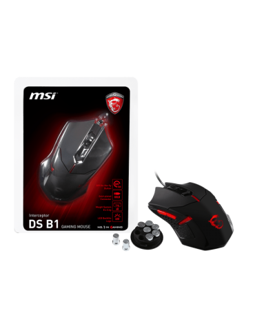 Геймърска мишка MSI INTERCEPTOR DS B1 GAMING - 4719072443658