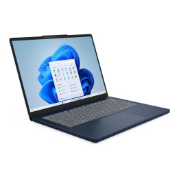 Лаптоп Lenovo IdeaPad Slim 3, AMD Ryzen 5 7535HS, 14" WUXGA (1920x1200) IPS, 16GB RAM, 512GB SSD, NO OS - 83K60047BM