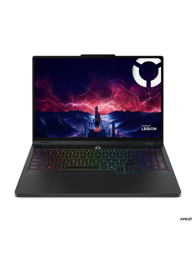 Лаптоп Lenovo Legion 5 PRO, AMD Ryzen 7 8745HX, 16" WUXGA (1920x1200) IPS, 32GB RAM, 1TB SSD, GeForce RTX 5060 8GB, NO OS - 83LT0048BM