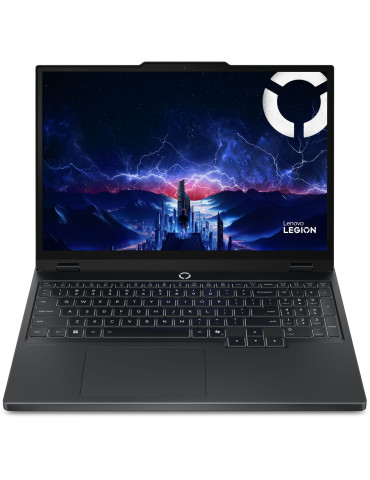 Лаптоп Lenovo Legion 5, Intel Core Ultra 7 255HX, 15.1" WQXGA (2560x1600) 165Hz OLED, 32GB RAM, 1TB SSD, GeForce RTX5060 8GB, NO OS - 83F0003EBM