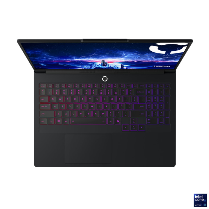 Лаптоп Lenovo Legion PRO 7, Intel Core Ultra 9 275HX, 16" WUXGA (1920x1200) IPS, 64GB RAM, 1TB SSD, GeForce RTX 5090 24GB, NO OS - 83F50047BM