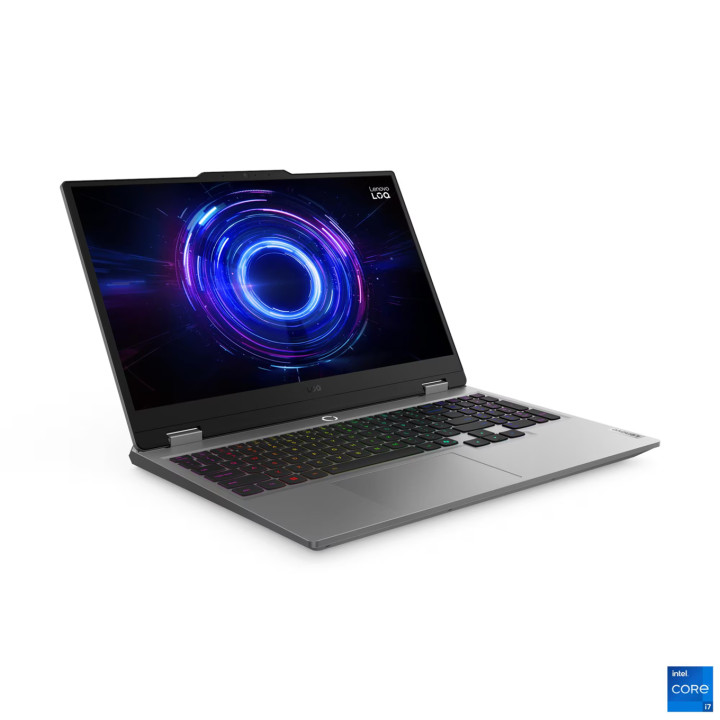 Лаптоп Lenovo LOQ 15IRX10, Intel Core i7-13650HX, 15.6" FHD (1920x1080) IPS, 8GB RAM, 1TB SSD, GeForce RTX 5070 8GB, NO OS - 83JE00A9BM