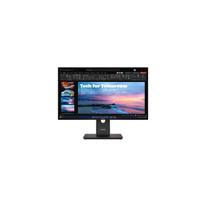 Монитор Lenovo ThinkVision T27QD-40 27" IPS, 16:9, 2560x1440, 120Hz, 350cd/m2, 1500:1, 4ms, 1xHDMI 2.1, 1xDP 1.4, 1xDP Out, USB HUB, 1xRJ45 - 64AAGAT2EU