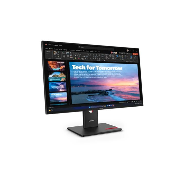 Монитор Lenovo ThinkVision T27QD-40 27" IPS, 16:9, 2560x1440, 120Hz, 350cd/m2, 1500:1, 4ms, 1xHDMI 2.1, 1xDP 1.4, 1xDP Out, USB HUB, 1xRJ45 - 64AAGAT2EU