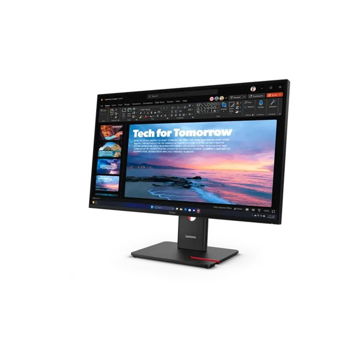 Монитор Lenovo ThinkVision T27QD-40 27" IPS, 16:9, 2560x1440, 120Hz, 350cd/m2, 1500:1, 4ms, 1xHDMI 2.1, 1xDP 1.4, 1xDP Out, USB HUB, 1xRJ45 - 64AAGAT2EU