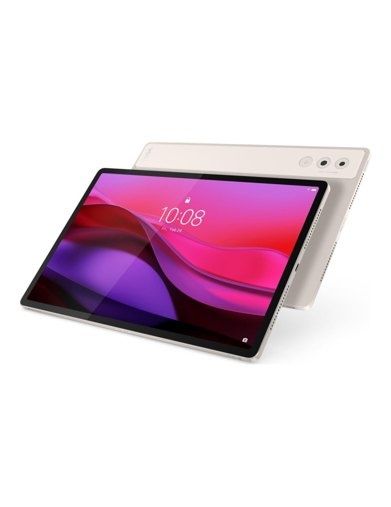 Таблет Lenovo Yoga Tab Plus WiFi SD8 Gen3 3.3GHz 12.7inch 3k 144Hz 16GB DDR5x 256GB flash Android 14 Seashell   Pen - ZAEG0167BG