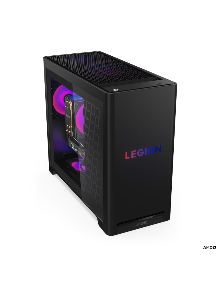 Геймърски компютър Lenovo Legion T5 30AGB10, AMD Ryzen 9 7950X3D, Nvidia GeForce RTX 5070 Ti 16GB GDDR7, 32GB (2x16GB) DDR5 RAM, 2TB SSD - 90YJ0039RM