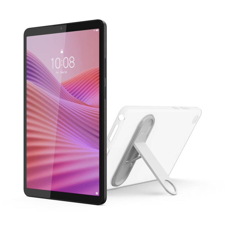 Таблет Lenovo Tab One, 8.7" (22.09cm) HD IPS дисплей, осемядрен Mediatek Helio G85 2.0GHz, 4GB LPDDR4x, 128GB Flash памет( microSD слот), 8 & 2 Mpix камери, Android - ZAF00249GR