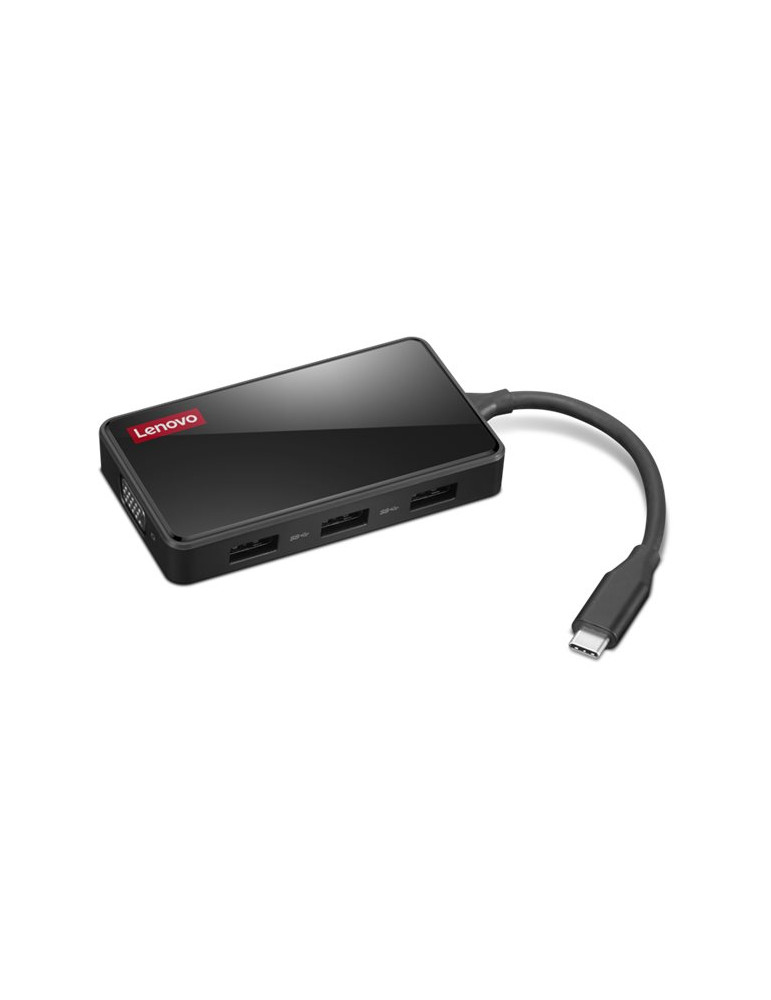 Докинг станция Lenovo 100 USB-C Travel Dock - GX91M73945