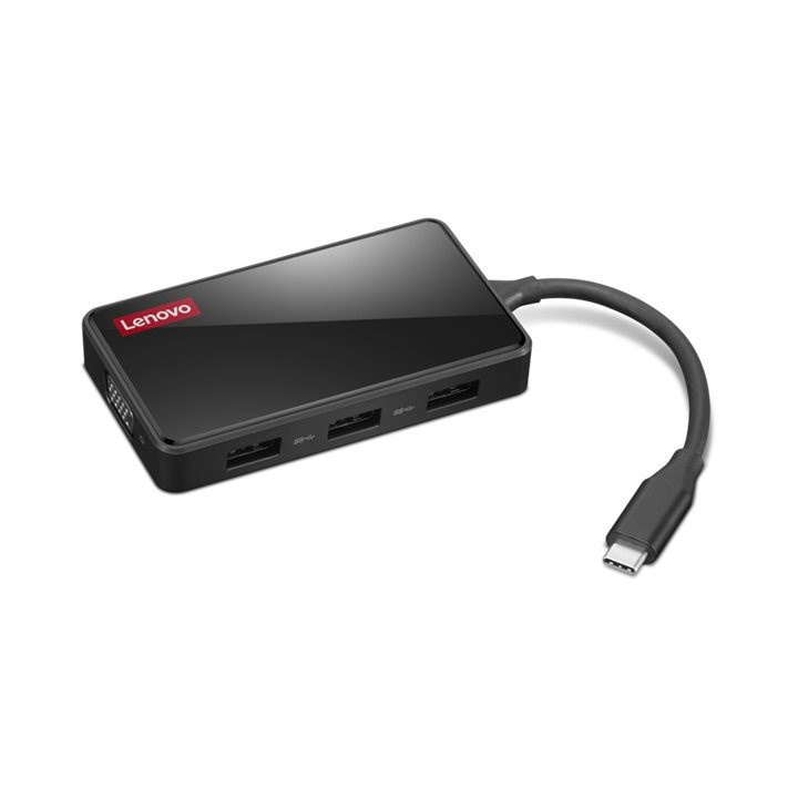 Докинг станция Lenovo 100 USB-C Travel Dock - GX91M73945