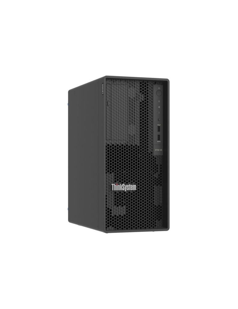 Сървър Lenovo ST50 V3 Intel Xeon E-2434 4C 3.4GHz 12MB Cache/55W SW, RAID 2x960GB VA ,960GB Read Intensive SATA 6GB NHS SSD, 1x32GB - 7DF3A00YEA