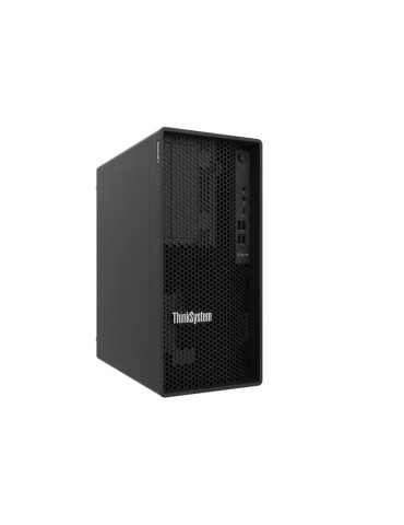 Сървър Lenovo ThinkSystem ST45 V3 AMD EPYC 4124P 4C 3.8GHz 16MB Cache 65W, 16GB DDR5 UDIMM, 2x1TB SATA SW RAID, 500W, No DVD - 7DH5A00SEA