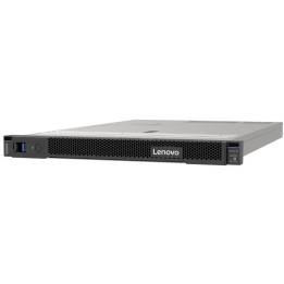 Сървър Lenovo ThinkSystem SR630 V3 Intel Xeon Silver 4510 12C 2.4GHz, 32GB DDR5 4800MHz, 940-8i 4GB, 2x750W - 7D73U5AS00