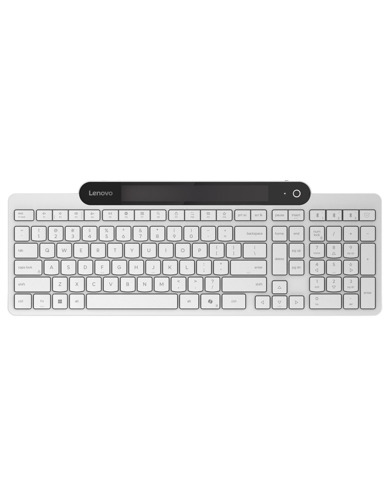 Bluetooth самозареждаша се соларна клавиатура Lenovo 800 Self-Charging, US Euro103P - GY41R69601