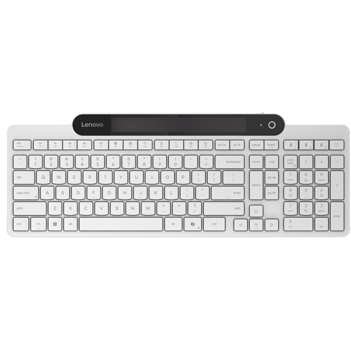 Bluetooth самозареждаша се соларна клавиатура Lenovo 800 Self-Charging, US Euro103P - GY41R69601