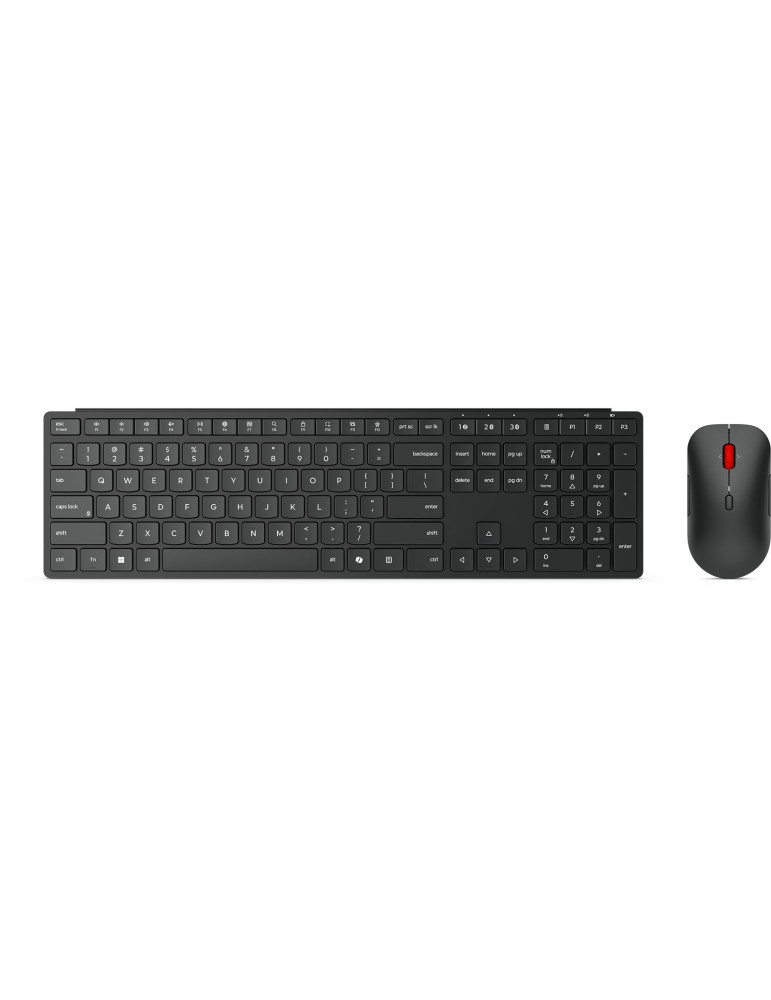 Безжичен комплект клавиатура с мишка Lenovo Wireless Multi-Mode Pro Combo 6000 - 4X31S04848